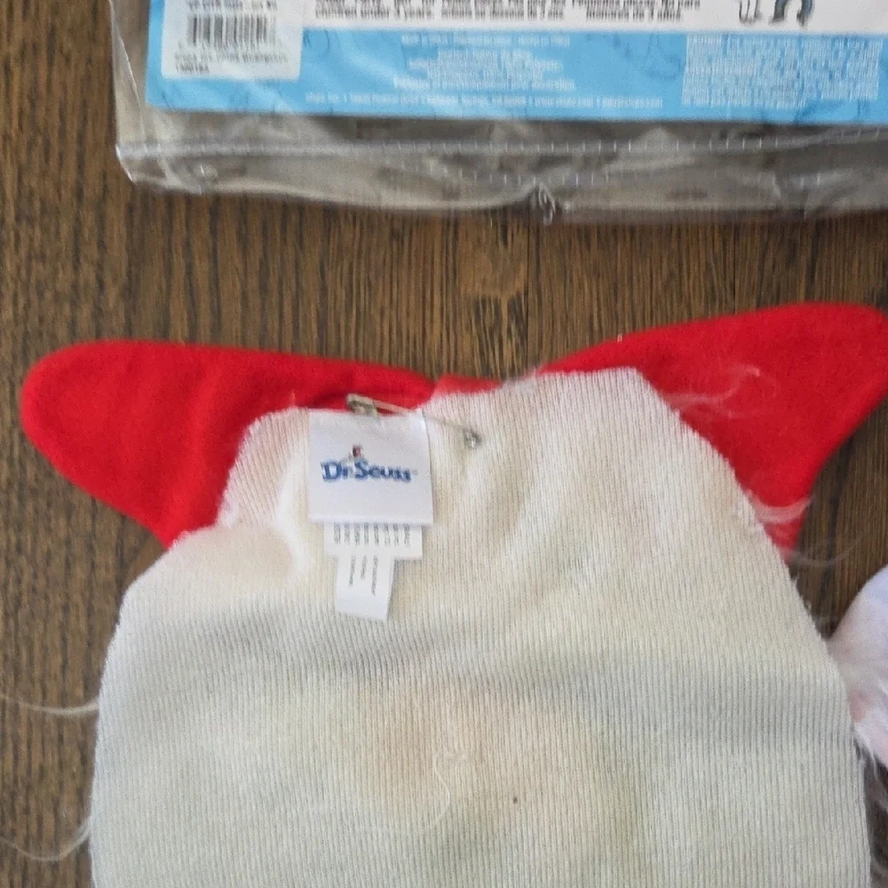 Dr. Seuss Cat in the Hat Costume for Kids - Red, White, and Black